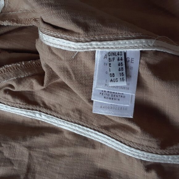 Vintage Cotton Blazer Jacket Size 12 - Picture 6 of 6